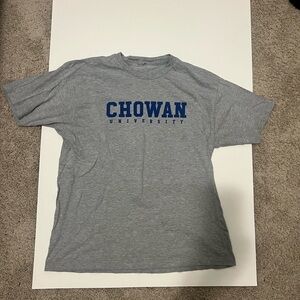Men’s Chowan University Hawks Gray T-shirt Murfreesboro, North Carolina Size XL